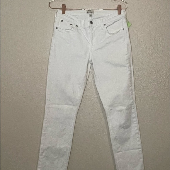 J. Crew Women's Matchstick White Skinny Jeans - Picture 2 of 2